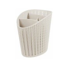 Сушилка для столовых приборов вязание (белый) (М1166) (IDEA)