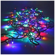 Гирлянда Нить 10м, 100 цветных LED, с трансформатором, IP44 China Dans International