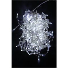 Гирлянда Айсикл-лайт (бахрома) 5х0,7 м , 220 В, прозрачный шнур, 250 диодов, 200 LED белых ламп постоянного свеченя, China Dans, артикул DD1814