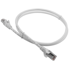 Патч-корд Lanmaster LAN-PC45 RJ-45 (m) - RJ-45 (m) CAT5e F/UTP, 1 шт., белый, 2 м