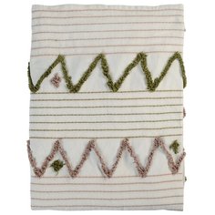 Покрывало TKANO Ethnic с бахромой, 230 х 250 см, мультиколор