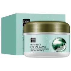 SENANA Bubbles Facial Mask Очищающая пузырьковая маска с коллагеном и вулканической глиной, 100 мл