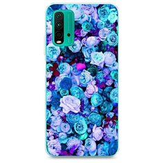 Силиконовый чехол "Цветочный ковер" на Xiaomi Redmi 9T / Сяоми Редми 9Т Case Place