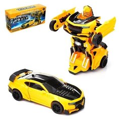 Робот инерционный «Автобот», трансформируется автоматически при столкновении, Сима ленд