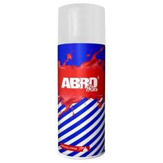 ABRO аэрозольная автоэмаль акриловая для бамперов белый 473 мл