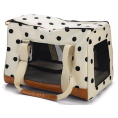 Beeztees 715341 Сумка-переноска PRUE бежевая 40*20*29см