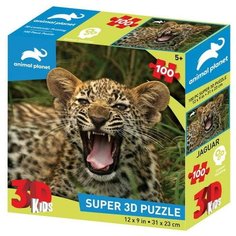 Пазл 3D 100 деталей "Маленький ягуар" Prime 3D 13702-D-SBM