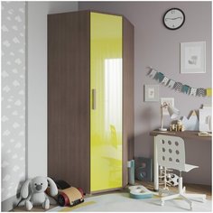 Lazurit Шкаф угловой Тиана Орех клифтон олива (ал)