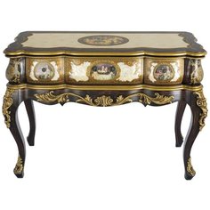 Стол с 3 ящиками 121x52x86см, Glasar ГЛАСАР