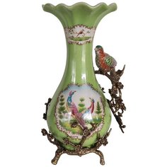 Ваза с птичкой 22x17x34см, Glasar ГЛАСАР