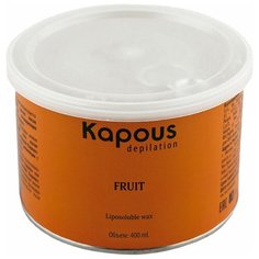 Kapous Professional Жирорастворимый воск "Банан" в банке 400 г