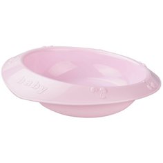 Тарелка детская "Baby", 0,3 л (розовая) Alternativa