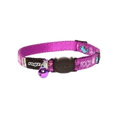 Rogz Ошейник с застежкой для кошек FancyCat Влюбленные птички, ширина 1,1см, размер 20-31см (SAFELOC BUCKLE COLLAR) CB06E, 0,010 кг