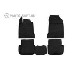 ELEMENT NLC4126210K Коврики в салон RENAULT Latitude, 10/2010- 4шт. полиуретан