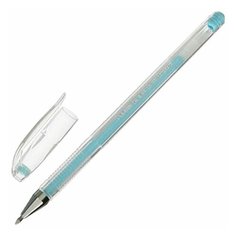 Ручка гелевая CROWN "Hi-Jell Pastel", голубая пастель, узел 0,8 мм, линия письма 0,5 мм, HJR-500P 3 шт