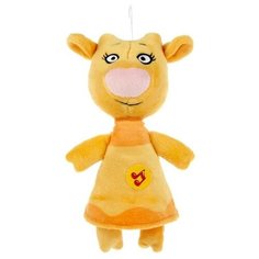 Мягкая игрушка «Корова Зо» Оранжевая корова, 21см, музыкальная Мульти пульти
