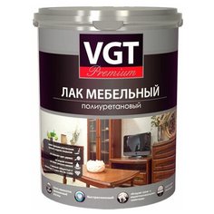 Лак VGT Premium мебельный матовый полиуретановый бесцветный 0.9 кг