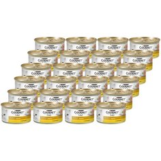 Влажный корм для кошек Gourmet Голд, с курицей 24 шт. х 85 г (паштет)