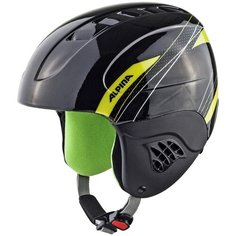 Шлем защитный Alpina Carat 2020-2021 (48 - 52 см), black/green