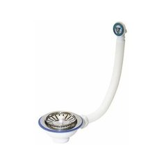 Выпуск сифона для кухни с чашкой D112, с круглым переливом, Unicorn (E156)