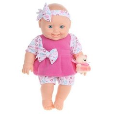Кукла Весна Малышка с мишуткой Девочка В200