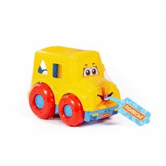 Игрушка развивающая Полесье Автобус в сеточке 87980 Cavallino