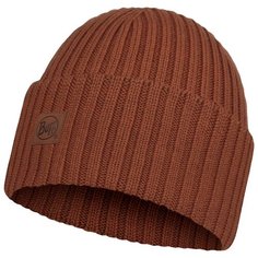 Шапка Buff Hat Wool Knitted Ervin размер One size, Rusty