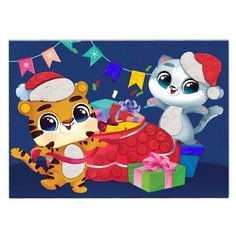 Набор для творчества Картина из пластилина "Время подарков" 7089121 Школа талантов