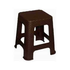 Табурет малый плетеный, 33 см (коричневый) Violet