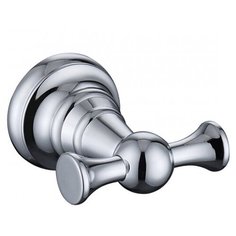 Крючок двойной KAISER хром (латунь) (KH-2202)