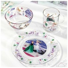 Набор посуды детский 3 предмета Холодное сердце 2 Priority