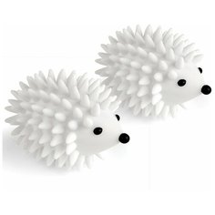 Набор шариков для стирки hedgehog, 2 шт, Kikkerland, белый, арт: LB05 LB05