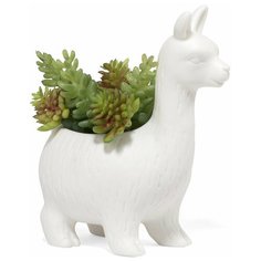 Кашпо lloyd the llama PL08 Kikkerland
