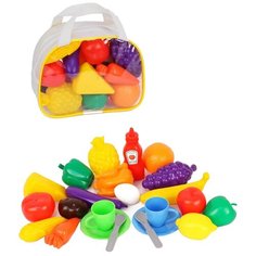 Набор продуктов с посудой Green Plast Продукты НП028 разноцветный