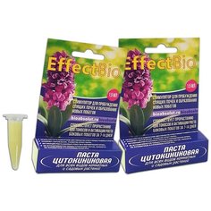 Цитокининовая паста для домашних и садовых растений набор 2 упаковки по 1,5мл Effect Bio