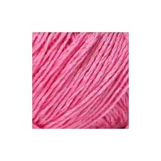 Пряжа для вязания ПЕХ "Жемчужная" (50% хлопок, 50% вискоза) 5х100г/425м цв.020 розовый Пехорка