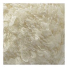 Пряжа для вязания ПЕХ "Буклированная" (30% мохер, 20% тонкая шерсть, 50% акрил) 5х200г/220м цв.001 белый Пехорка