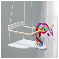 Качели детские "Единорог" 6302481 Лесная мастерская