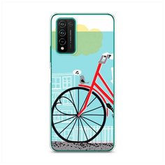 Силиконовый чехол "Хобби велосипед 9" на Honor 10X Lite / Хонор 10X Лайт Case Place