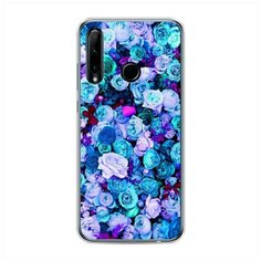 Силиконовый чехол "Цветочный ковер" на Honor 20e / Хонор 20е Case Place