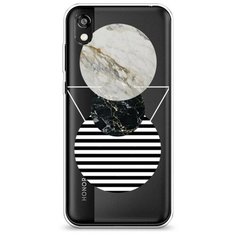 Силиконовый чехол "Пирамида из кругов" на Honor 8S Prime / Хонор 8S Прайм Case Place
