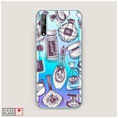 Силиконовый чехол "Счастье в духах" на Huawei P Smart S / Хуавей П Смарт С Case Place