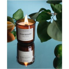 Свеча ароматическая LAVA ARTISAN "ITALIAN BERGAMOT / бергамот" из кокосового воска с деревянным фитилем 280 мл