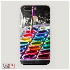 Пластиковый чехол "Палитра красок" на Honor 8 Pro / Хонор 8 Про Case Place