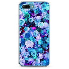 Силиконовый чехол "Цветочный ковер" на Honor 10 / Хонор 10 Case Place