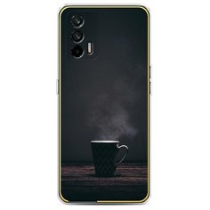 Силиконовый чехол "Пар из кружки" на Realme и Oppo Realme GT / Реалми GT Case Place