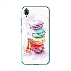 Силиконовый чехол "Пирамидка макарони 2" на Vivo Vivo Y91c / Виво Y91c Case Place