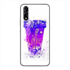 Силиконовый чехол "Кофейный стакан арт" на Vivo Vivo iQOO Neo / Виво iQOO Нео Case Place