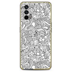 Силиконовый чехол "Бильярдная мозаика" на Realme и Oppo Realme GT / Реалми GT Case Place