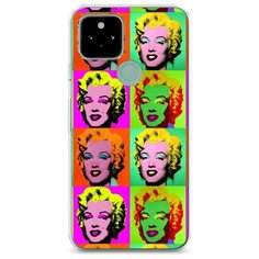 Силиконовый чехол "Мерелин постеры" на Google Pixel Google Pixel 5A / Гугл Пиксель 5A Case Place